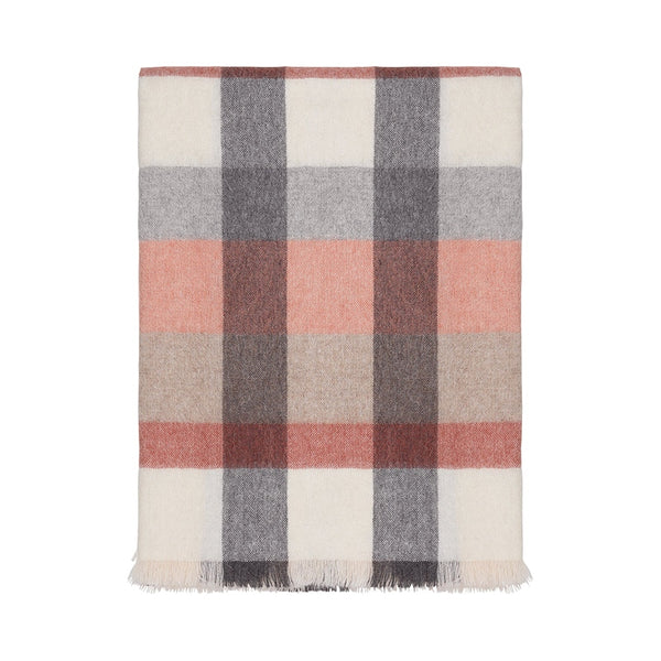 ELVANG - Intersection plaid wol rusty red