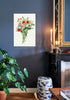 Flower Power wanddecoratie 40 x 60 cm - SALE
