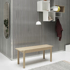 Linear Wood bank - eik