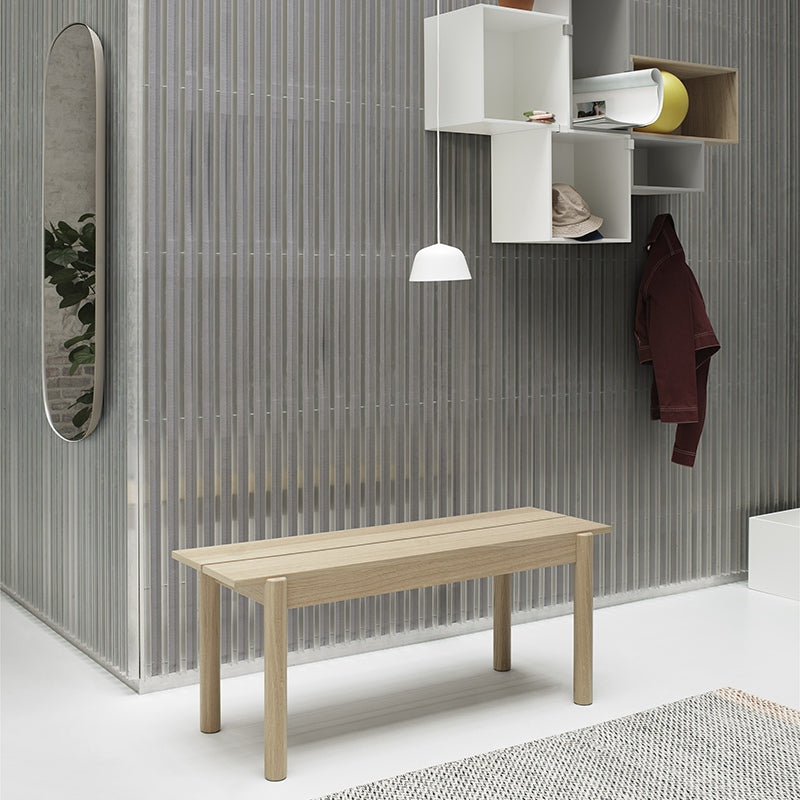 Linear Wood bank - eik