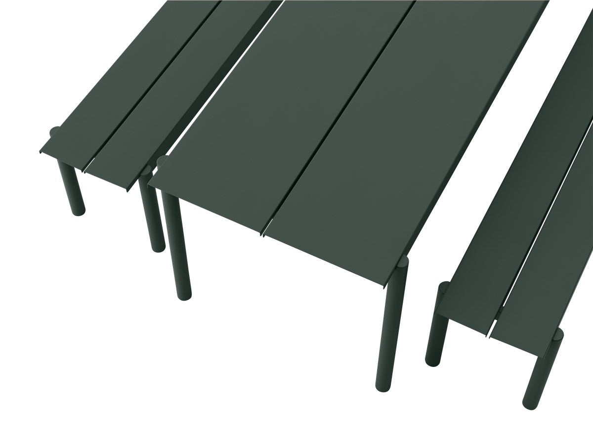 Linear Steel bank 170cm