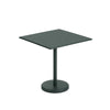 Linear Steel cafétafel vierkant 70cm