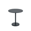 Linear Steel cafétafel rond 70cm