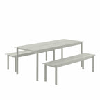 Linear Steel bank 170cm