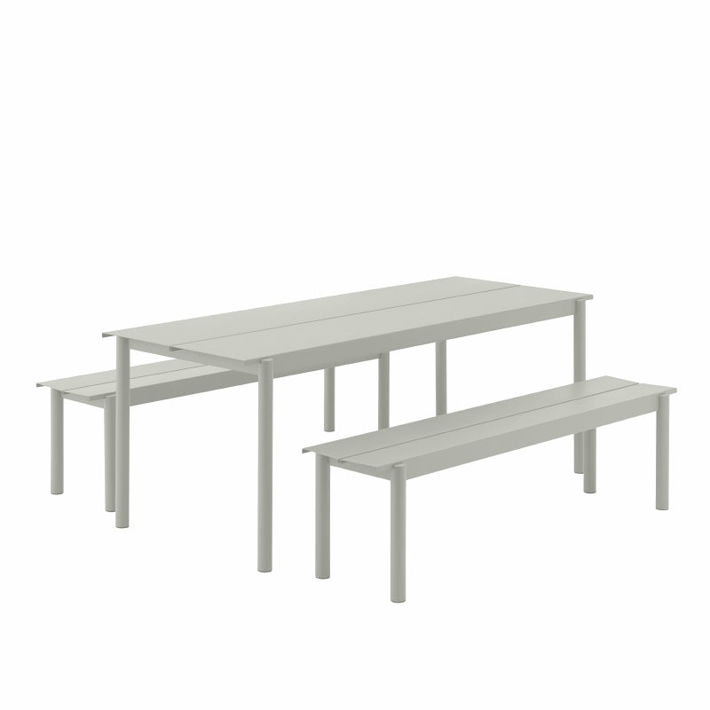 Linear Steel bank 170cm
