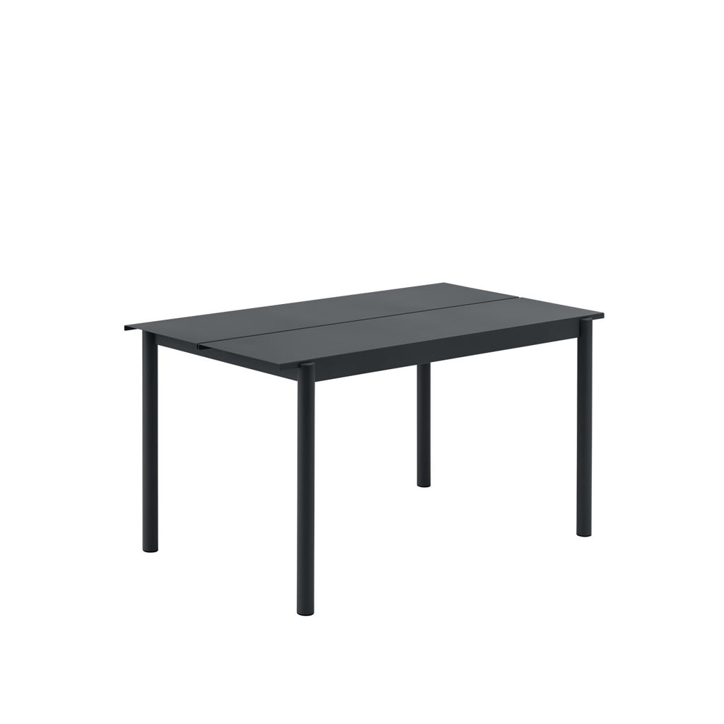 Linear Steel tafel 140cm
