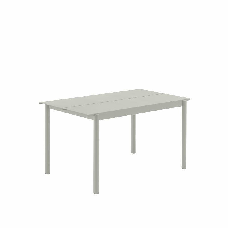 Linear Steel tafel 140cm