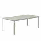 Linear Steel tafel 220cm