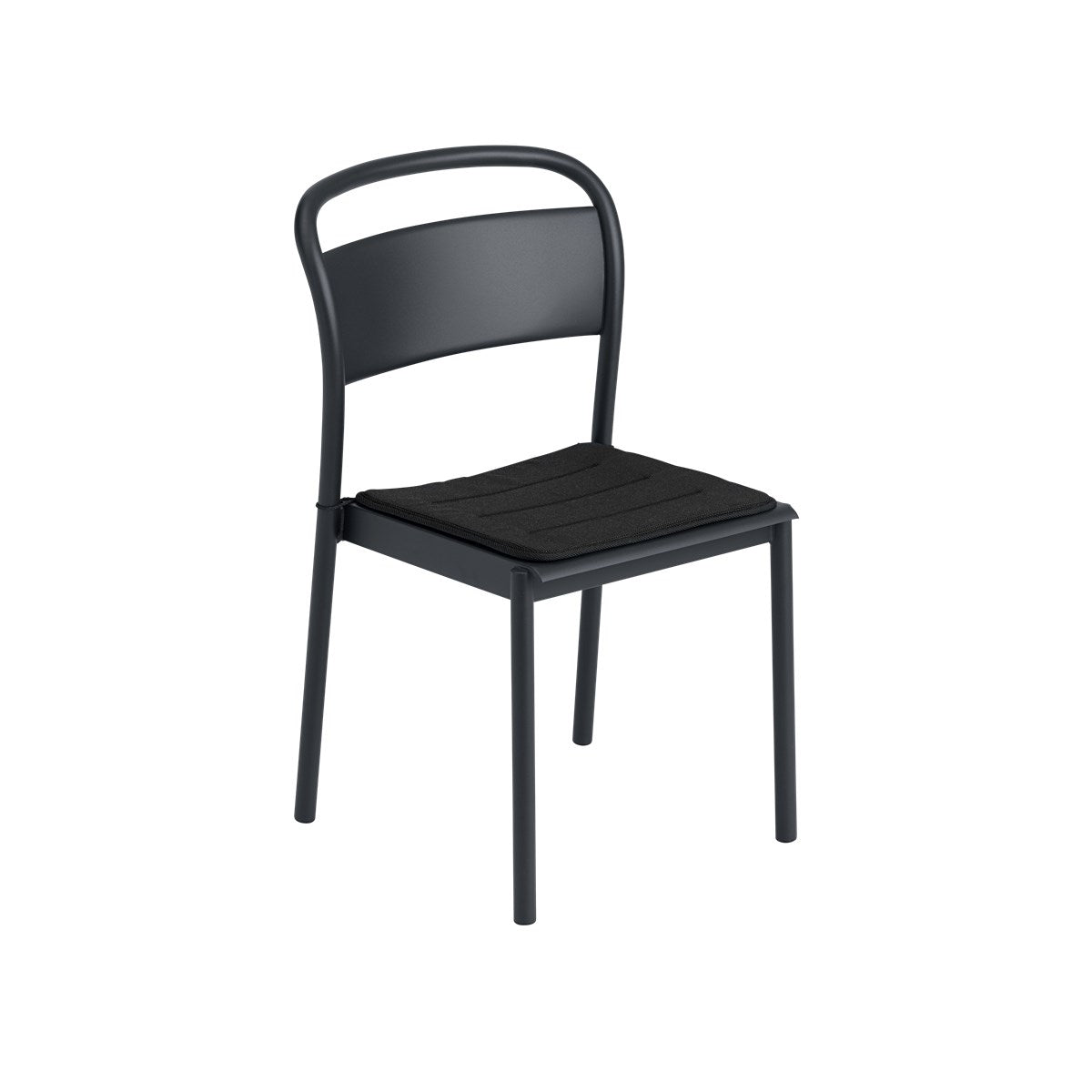 Linear Steel seat pad zitkussen