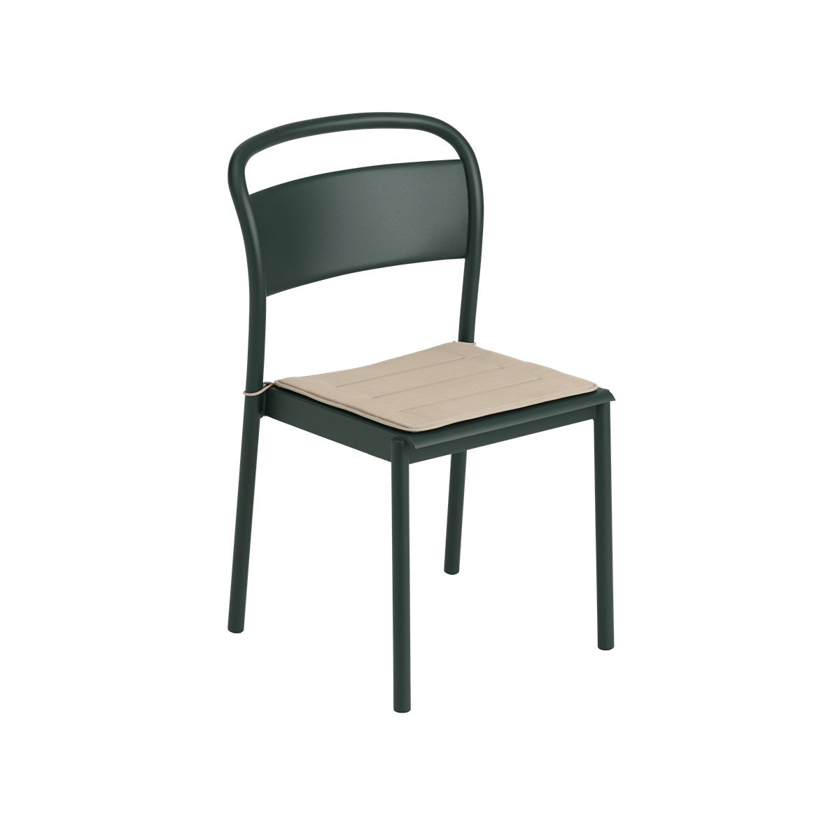 Linear Steel seat pad zitkussen