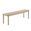Linear Wood bank - eik