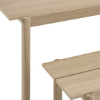 Linear Wood bank - eik
