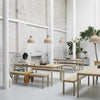 Linear Wood bank - eik