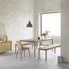 Linear Wood bank - eik