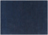 Vlakgeweven Tapijt wol marineblauw