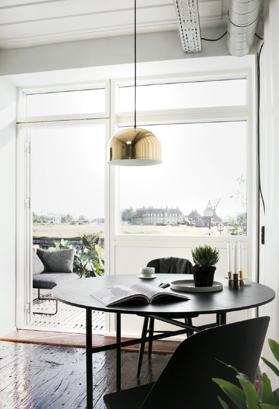 Menu - Snaregade tafel rond 120 cm zwarte eik