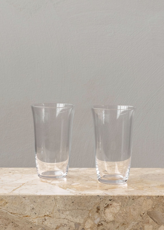 Strandgade glazen 14cm set van 2
