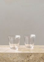 MENU - Strandgade glazen 9cm set van 2