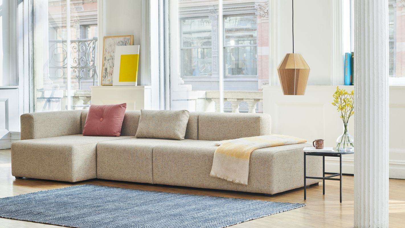 Mags Sofa met chaise longue open