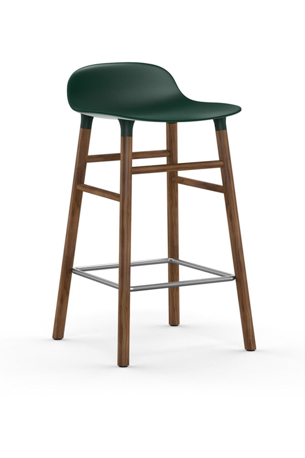 Form Barstool Barkruk - hout en multicolor