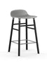 Form Barstool Barkruk - hout en multicolor