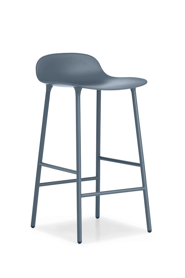 Form Barstool Barkruk - staal en multicolor