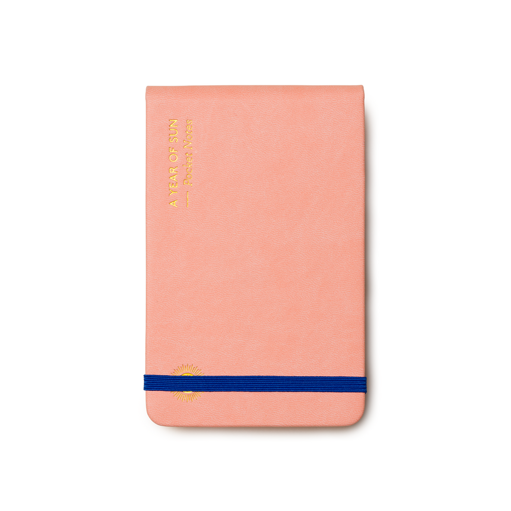 Pocket notes notitieboekje roze