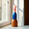 Pillar kaars large geel