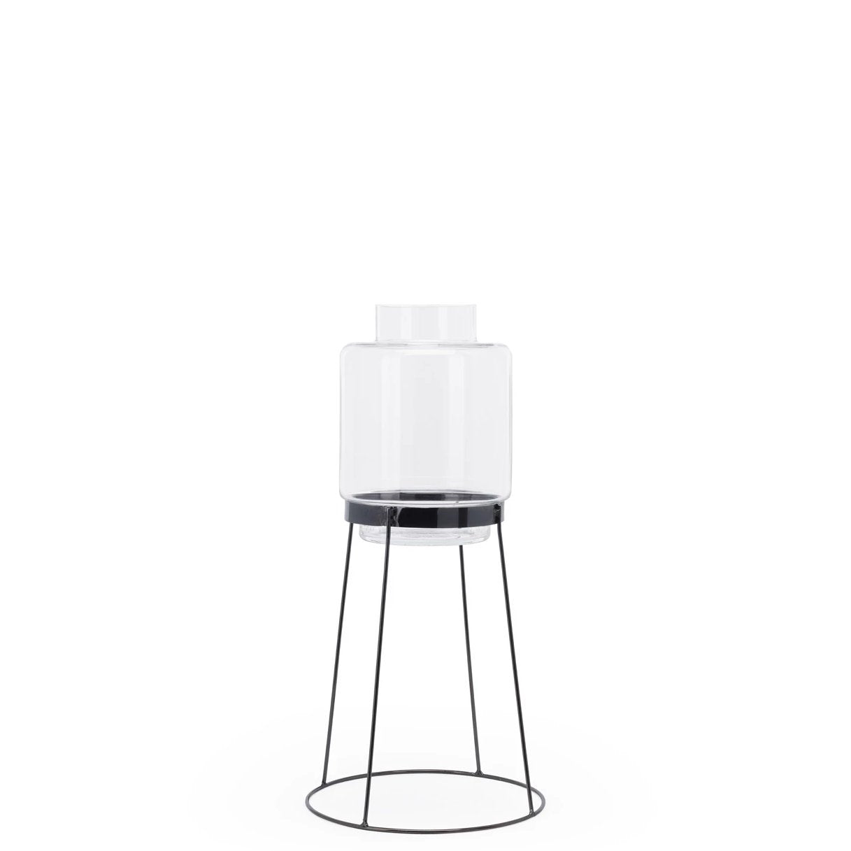 Monday vaas standaard zwart - SALE