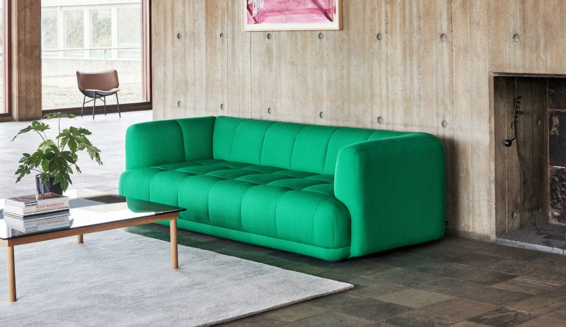 HAY - Quilton sofa 3zit vidar groen