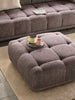 HAY - Quilton sofa ottoman swarm multi