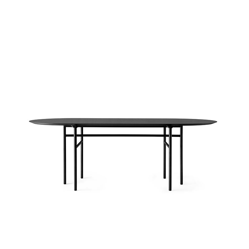 Menu - Snaregade tafel ovaal 210 cm zwarte eik