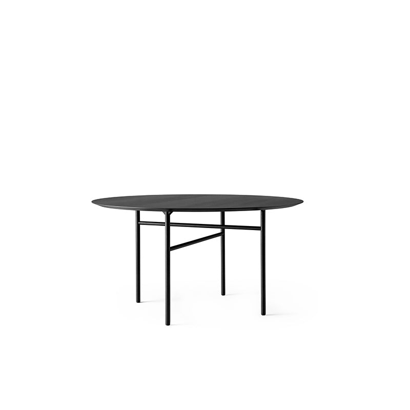 Menu - Snaregade tafel rond 120 cm zwarte eik