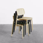 Soft Edge 60 stoel houten poten