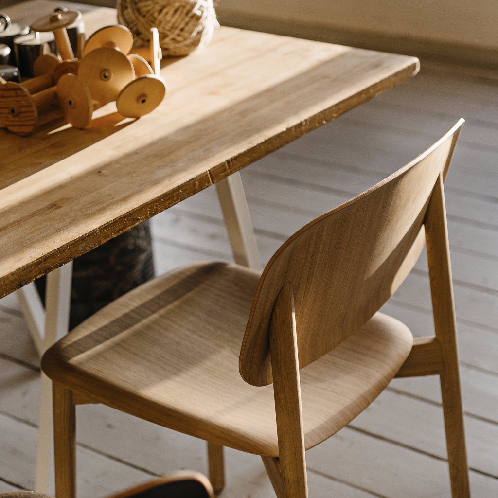 Soft Edge 60 stoel houten poten