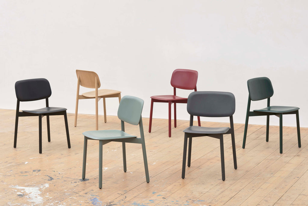 Soft Edge 60 stoel houten poten