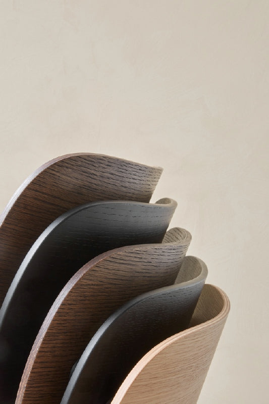Co dining stoel - stalen poten - hout