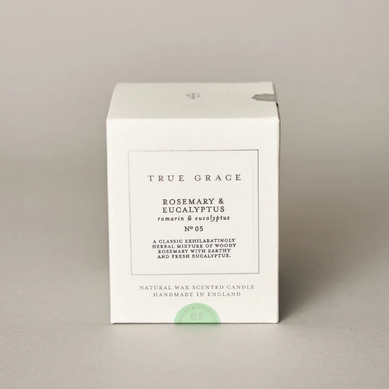 True Grace - Geurkaars Village Rosemary & eucalyptus N° 05