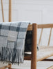ELVANG - Tweed plaid wol grijs
