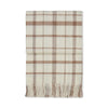 ELVANG - Tweed plaid wol mocca