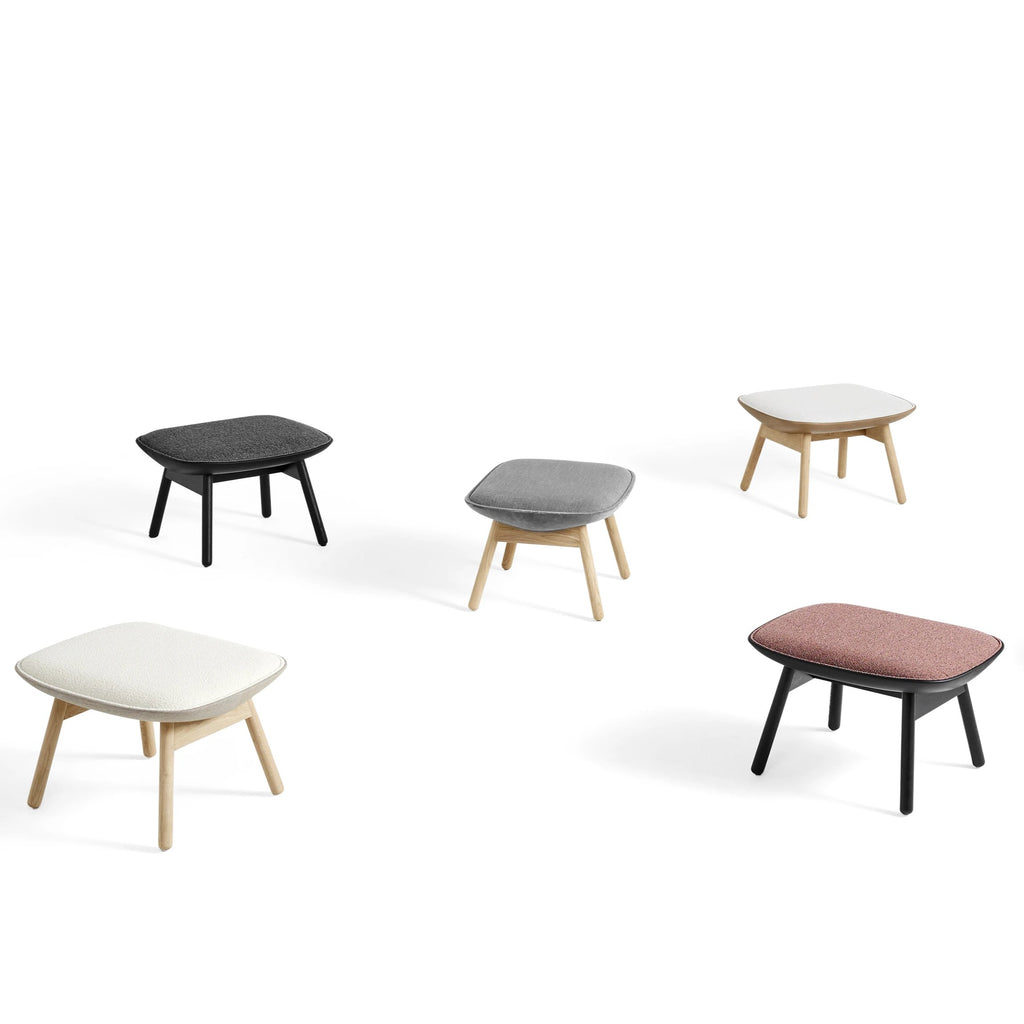 Uchiwa ottoman - Mode lichtgrijs
