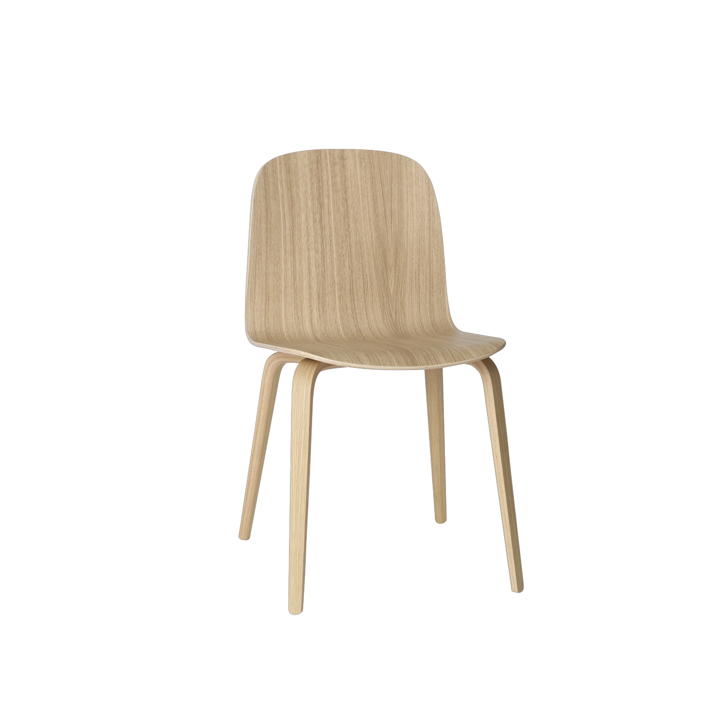 MUUTO - Visu stoel - houten poten