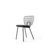 Menu - WM String Dining stoel zwart