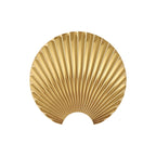 Concha wall hook kapstok small goud