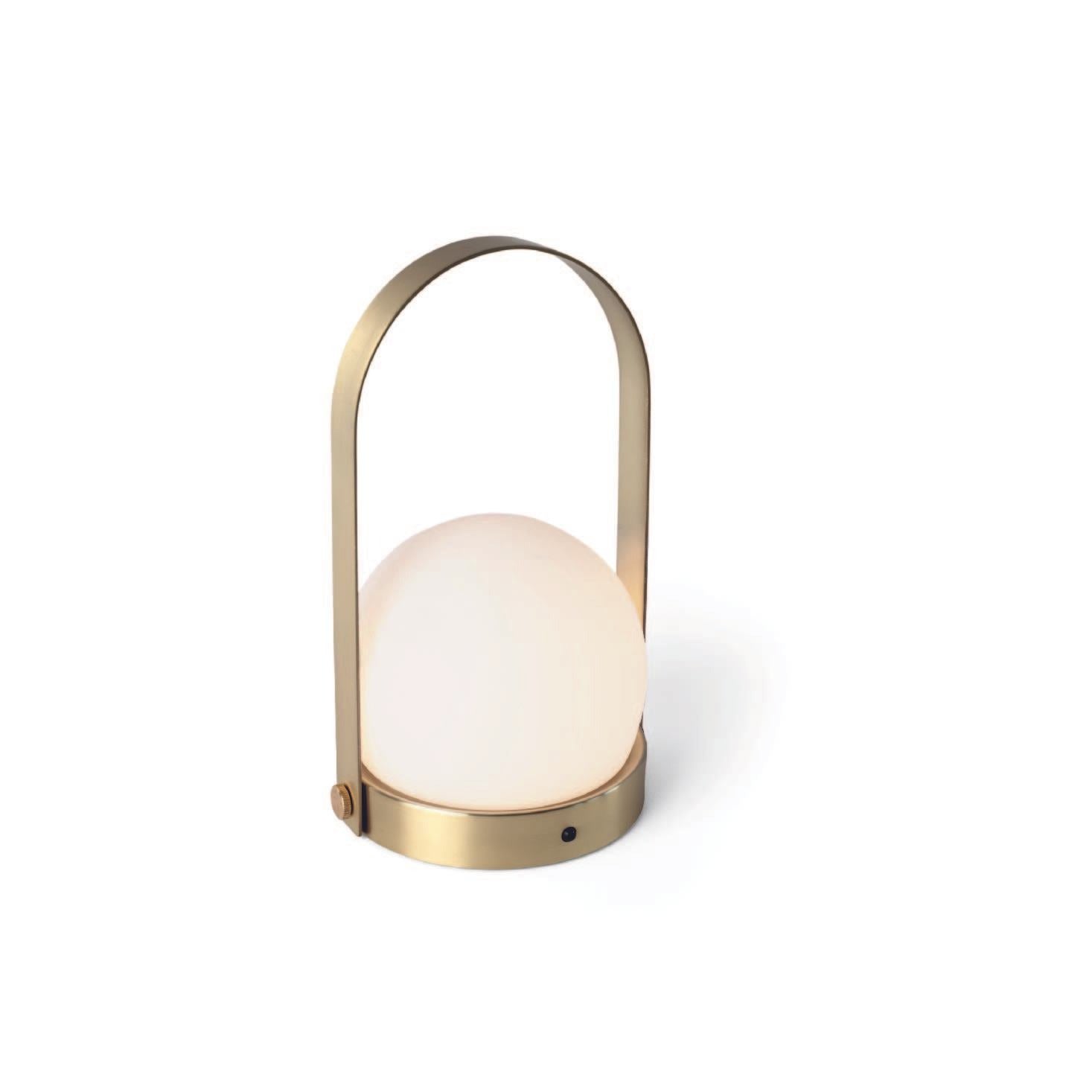 Carrie tafellamp oplaadbaar messing - SALE