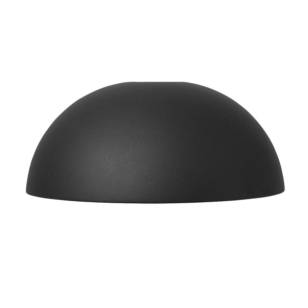 Dome lampenkap Ø38cm - zwart
