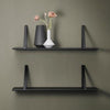 Shelf wandplank metalen hangers