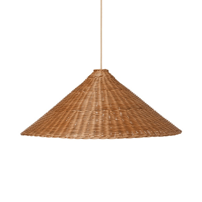 Ferm LIVING - Dou hanglamp rotan 68cm (incl. koordset)