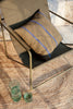 Ferm LIVING - Grand kussen Olijf/blauw