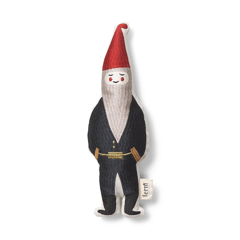 Kerstfiguur geborduurd Claus